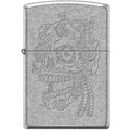 Zippo Lighter - Steampunk Skull-Etched Zippo Zippo   