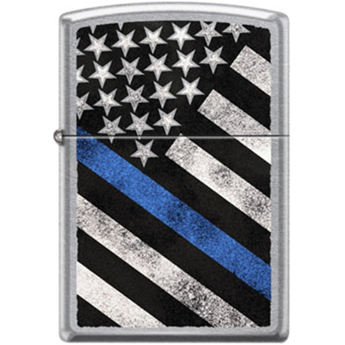 Zippo Lighter - Thin Blue Line Zippo Zippo   