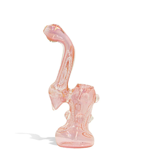 Glass Bubbler Pipe - 8 Inch Cannabis Accessories Lighter USA   