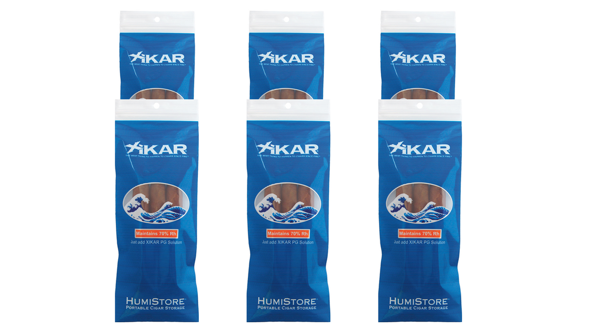 XIKAR HumiStore Humidification Bags - 6 Pack Smoking Accessories Xikar 4x10-6 PACK  