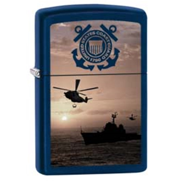 Zippo Lighter - USCG Helicopters & Ship Zippo Zippo   