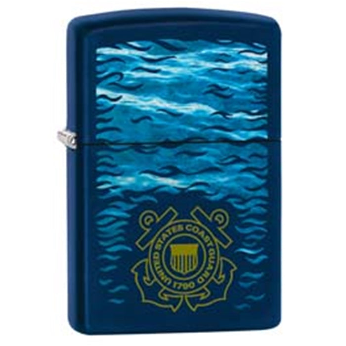 Zippo Lighter - USCG Water Logo Zippo Zippo   