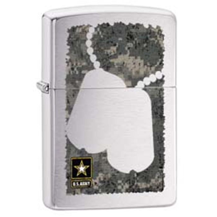 Zippo Lighter - US Army Dog Tag Zippo Zippo   