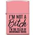 Zippo Lighter - I'm Not a Bitch Zippo Zippo   