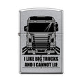 Zippo Lighter - I Like Big Trucks Zippo Zippo   