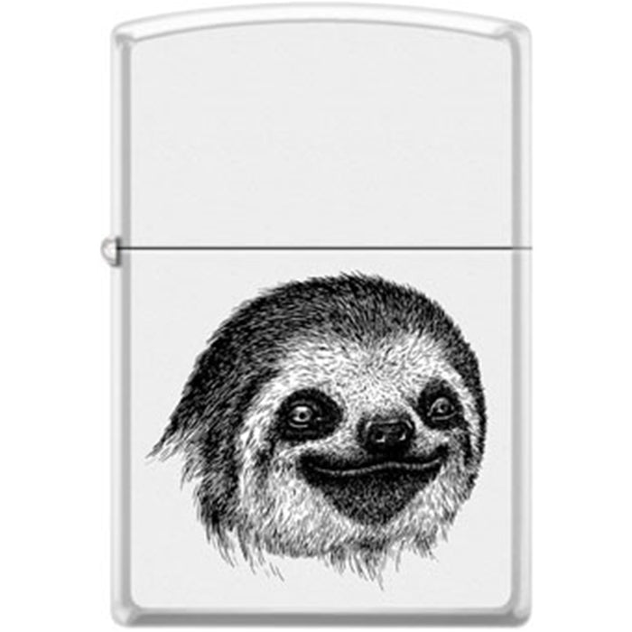 Zippo Lighter - Sloth Face Zippo Zippo   