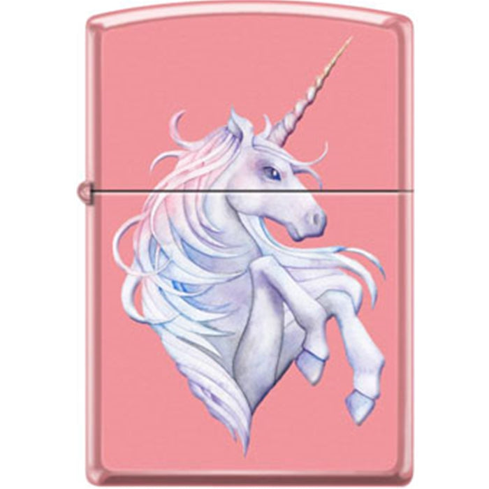 Zippo Lighter - Unicorn on Pink Zippo Zippo   