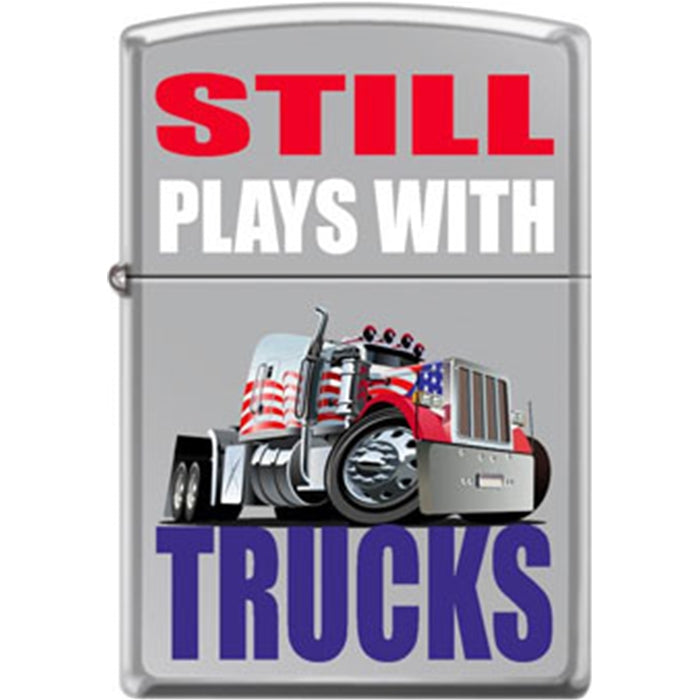 Zippo Lighter - Still Plays with Trucks Zippo Zippo   
