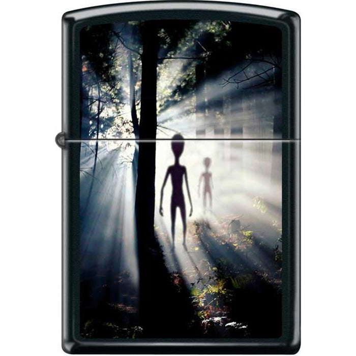 Zippo Lighter - Alien in the Woods Zippo Zippo   