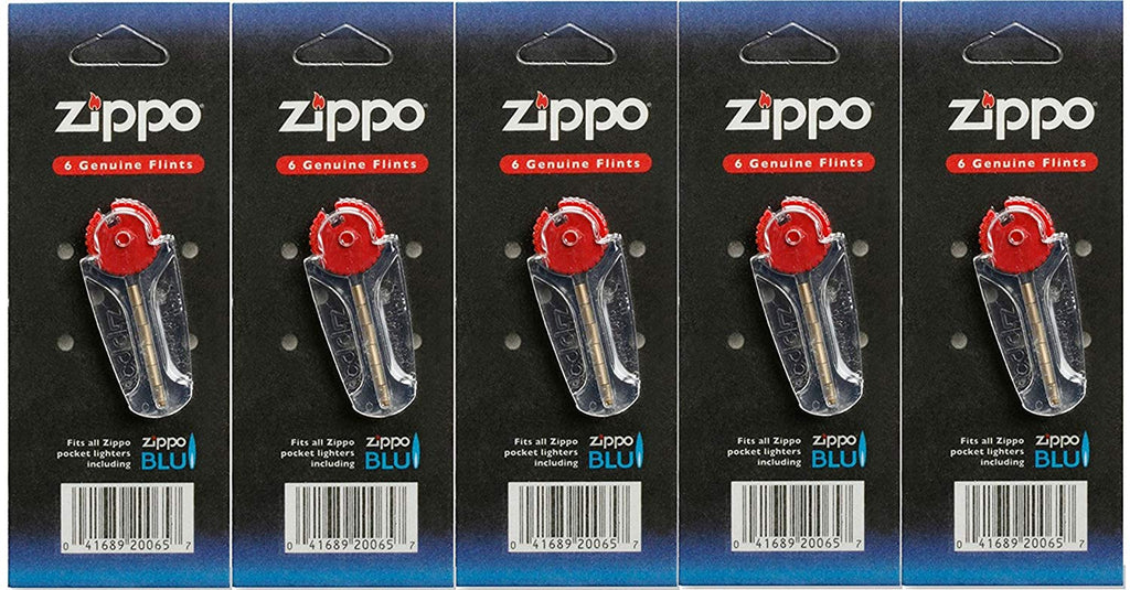 Zippo Genuine Flints Variety Packs Zippo Zippo 5 Pack  