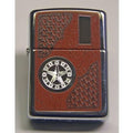 Zippo Lighter - Western Star with Engraving Panel High Polish Chrome Zippo Zippo   