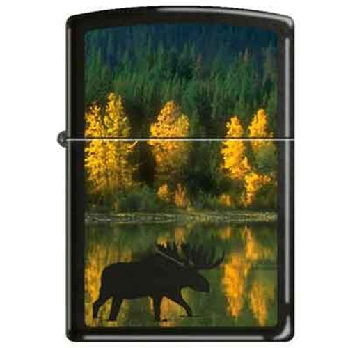 Zippo Lighter - Autumn Moose Zippo Zippo   