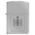 Zippo Lighter - IH Logo First In The Field High Polish Chrome Zippo Zippo   