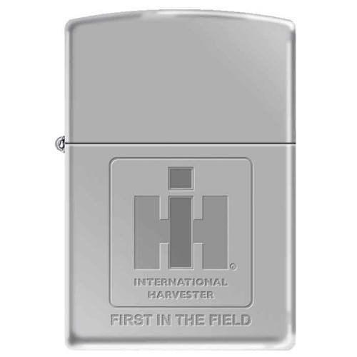 Zippo Lighter - IH Logo First In The Field High Polish Chrome Zippo Zippo   