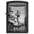 Zippo Lighter - Do It All With A Farmall Black Matte Zippo Zippo   