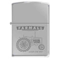 Zippo Lighter - Farmall - Leads The Way - High Polish Chrome Zippo Zippo   