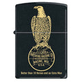 Zippo Lighter - J.I. Case Better Than 10 Horses Black Matte Zippo Zippo   