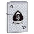 Zippo Lighter - Ace with Skull Zippo Zippo   
