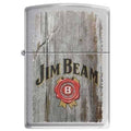 Zippo Lighter - Jim Beam Brushed Chrome Zippo Zippo   