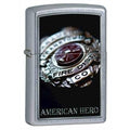 Zippo Lighter - American Hero Street Chrome Zippo Zippo   