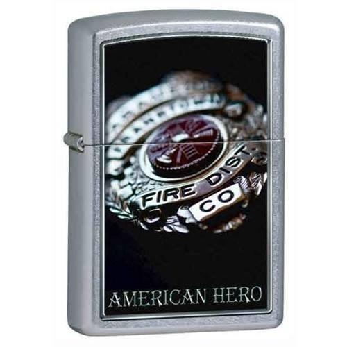 Zippo Lighter - American Hero Street Chrome Zippo Zippo   