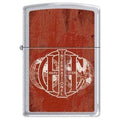 Zippo Lighter - International Harvester Satin Chrome Zippo Zippo   