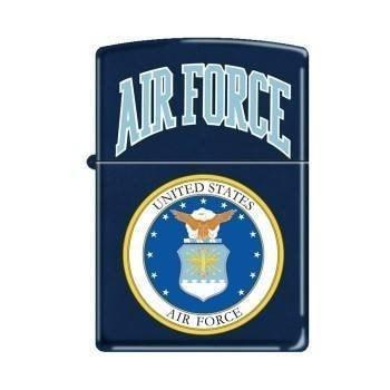 Zippo Lighter - Air Force Logo Navy Matte Zippo Zippo   