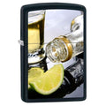 Zippo Lighter - Twist of Lime Black Matte Zippo Zippo   