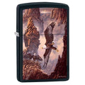 Zippo Lighter - Canyon Family Black Matte Zippo Zippo   