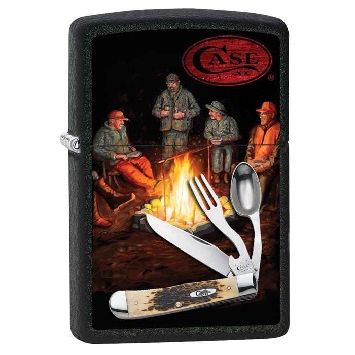 Zippo Lighter - Case Hobo Black Matte Zippo Zippo   