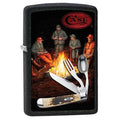 Zippo Lighter - Case Hobo Black Matte Zippo Zippo   