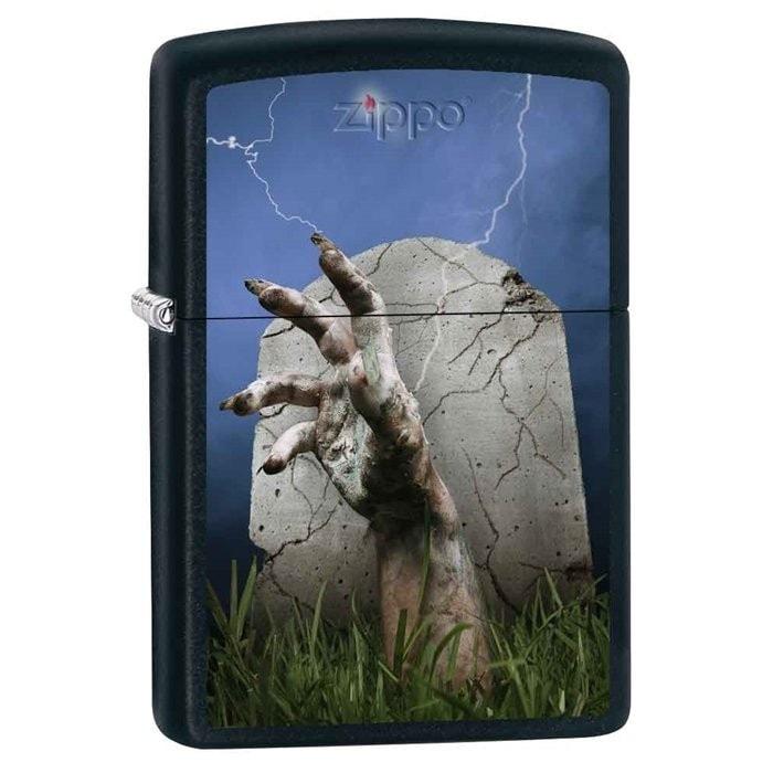 Zippo Lighter - Hand Rising From Grave Zippo Zippo   