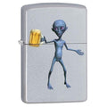 Zippo Lighter - This One's For You Satin Chrome Zippo Zippo   