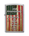 Zippo Lighter - 2nd Amendment: Protect Your Rights Zippo Zippo   