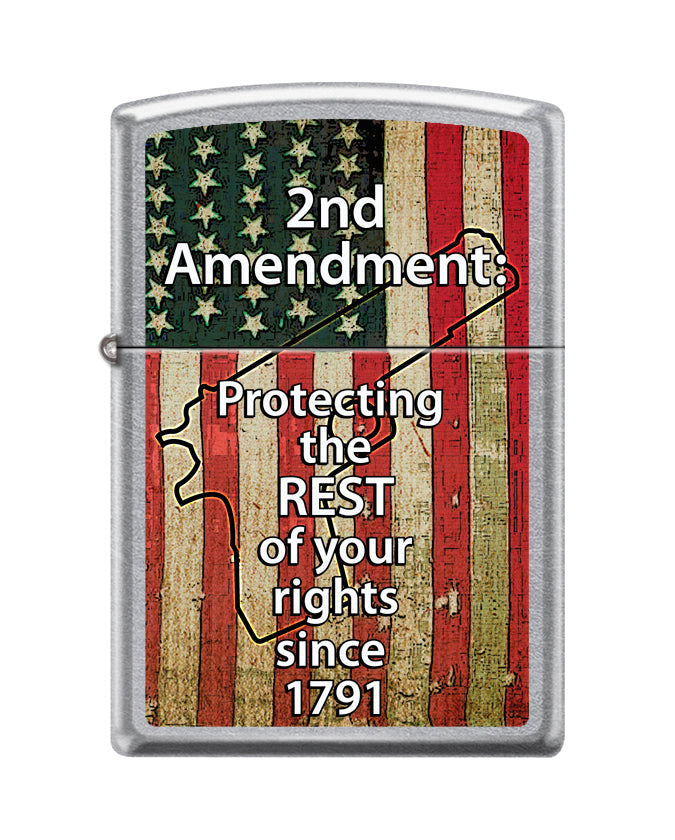 Zippo Lighter - 2nd Amendment: Protect Your Rights Zippo Zippo   