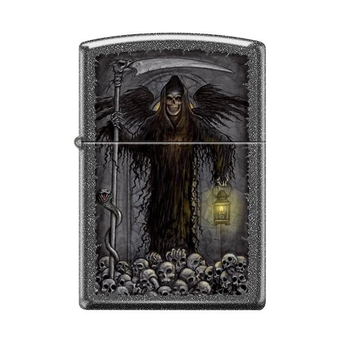 Zippo Lighter - Grim Reaper Ironstone Zippo Zippo   
