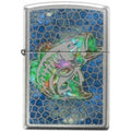 Zippo Lighter - Bass Fuzion Hi Polished Chrome Zippo Zippo   