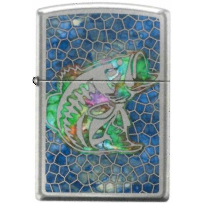 Zippo Lighter - Bass Fuzion Hi Polished Chrome Zippo Zippo   