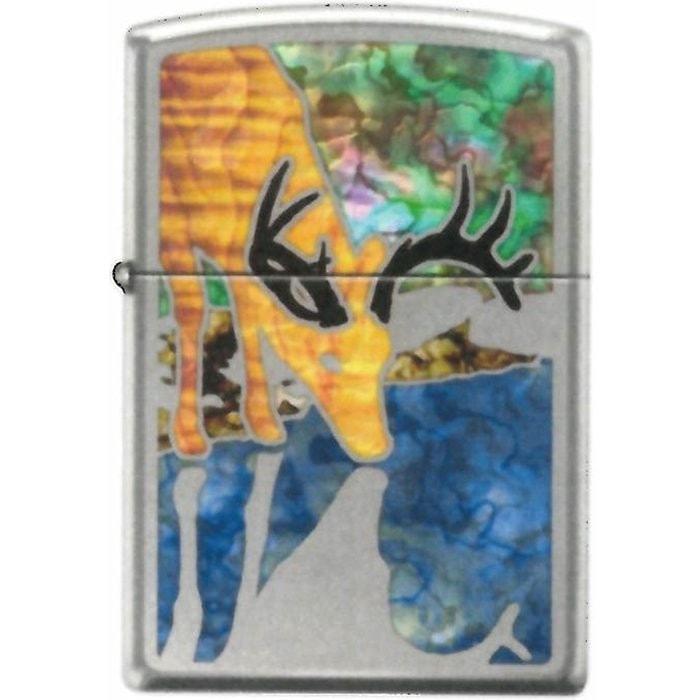 Zippo Lighter - Buck Fuzion Hi Polished Chrome Zippo Zippo   