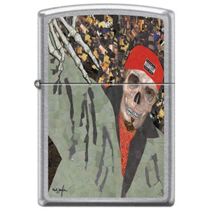 Zippo Lighter - Neal Taylor Thug Street Chrome Zippo Zippo   