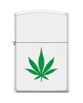 Zippo Lighter - Marijuana Leaf Zippo Zippo   