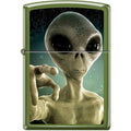 Zippo Lighter - Alien Green Moss Zippo Zippo   