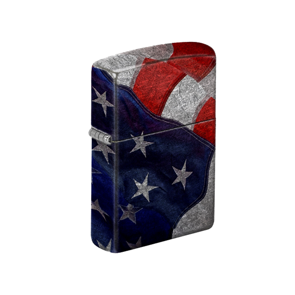 Zippo Lighter - All over American Flag