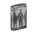 Zippo Lighter - US Soldiers Silhouette