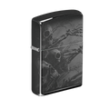 Zippo Lighter - Zombie Skeletons Black Finish
