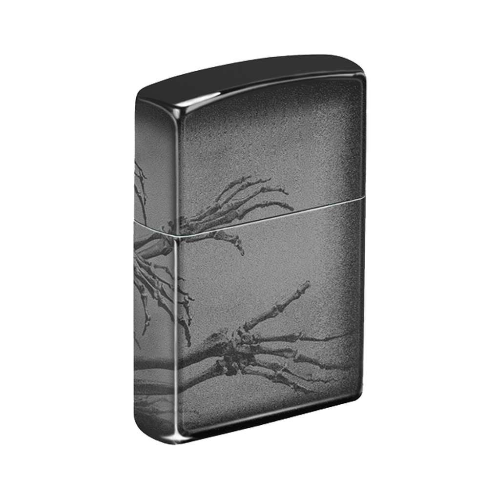 Zippo Lighter - Zombie Skeletons Black Finish