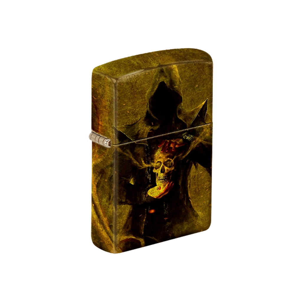 Zippo Lighter - Grim Reaper Has Your Head
