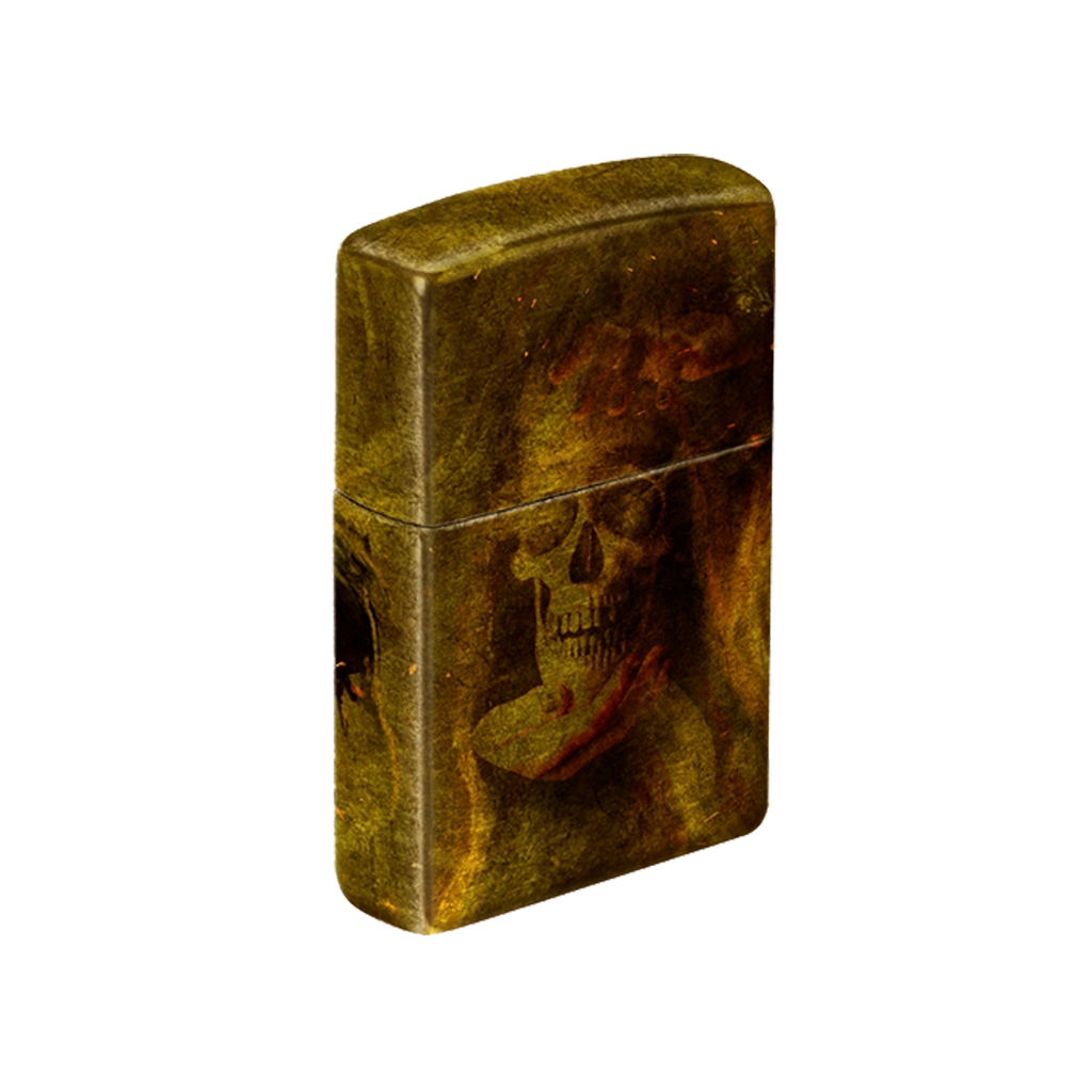 Zippo Lighter - Grim Reaper Has Your Head