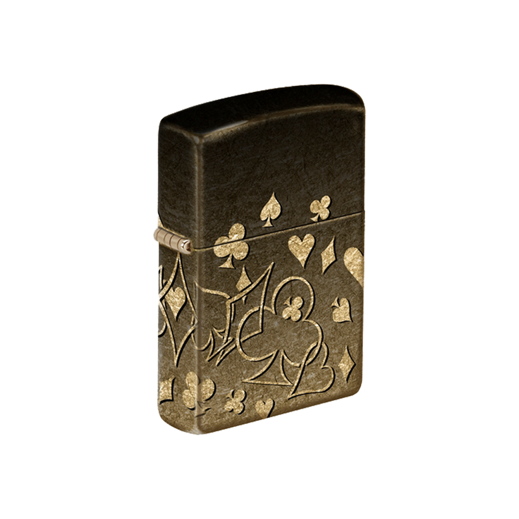 Zippo Lighter - Card Suits