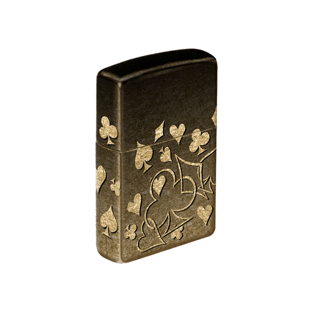 Zippo Lighter - Card Suits